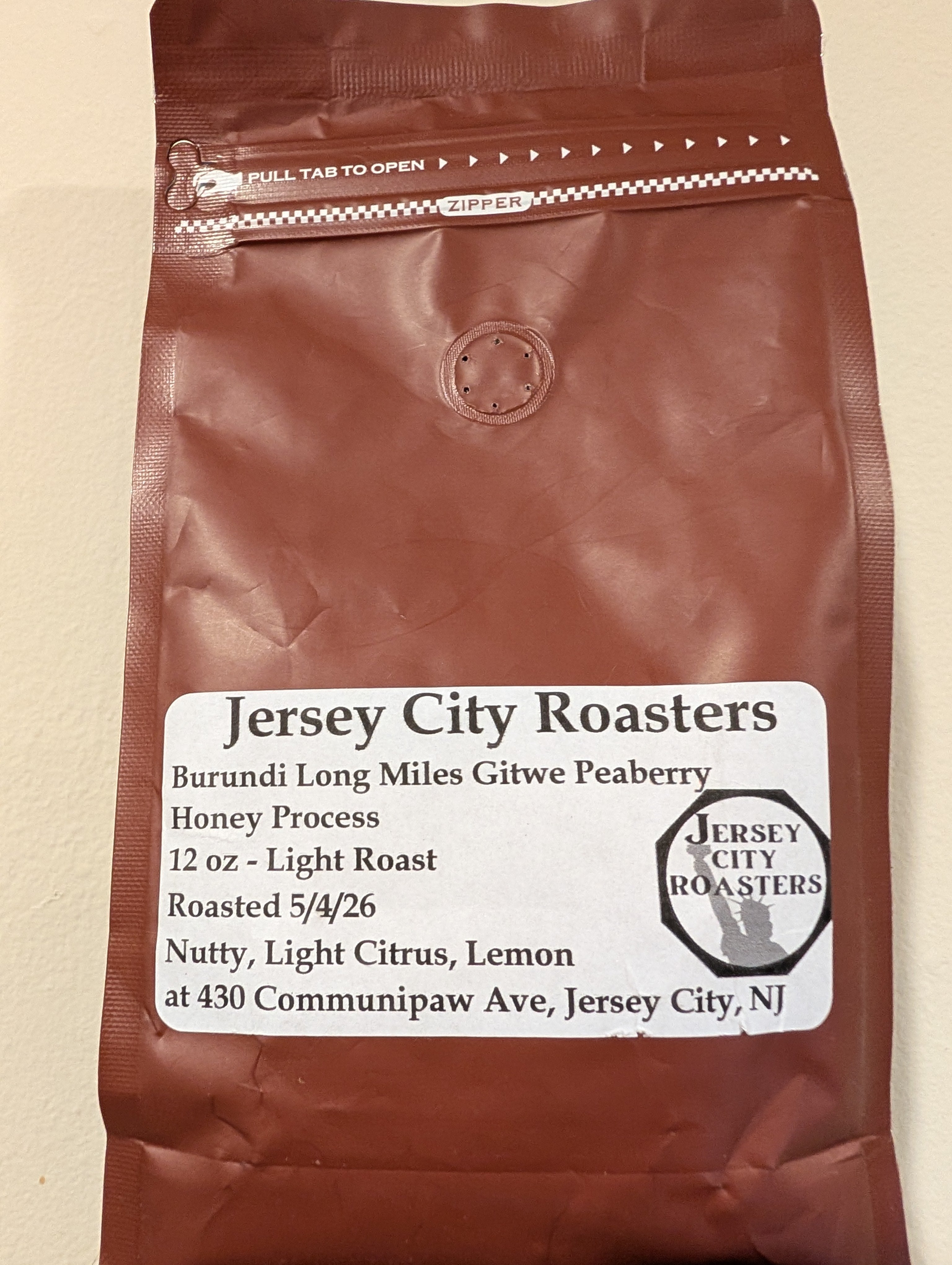 Burundi Long Miles Gitwe Peaberry